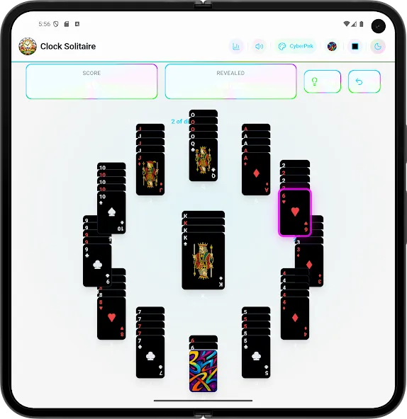 Clock Solitaire Master Offline screenshot 24