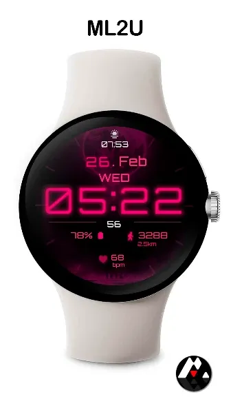 ML2U 199 Watch Face screenshot 5