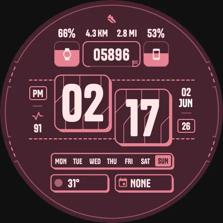 TKS 05 Borderline Watch Face screenshot 15