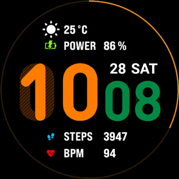Watch face CNW0029 screenshot 29