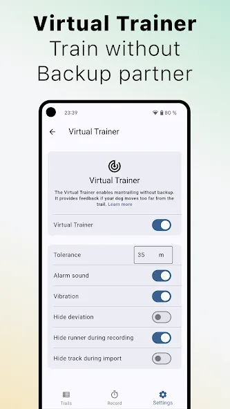 The Mantrailing App screenshot 5