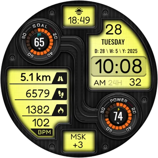 DIGI LUGATON WS23 Watch face screenshot 17