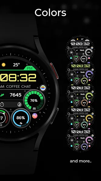 TVV Workout 6 Watch Face screenshot 2
