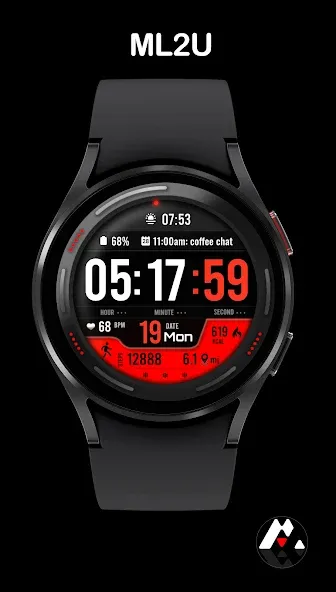 ML2U 101 Watch Face screenshot 4