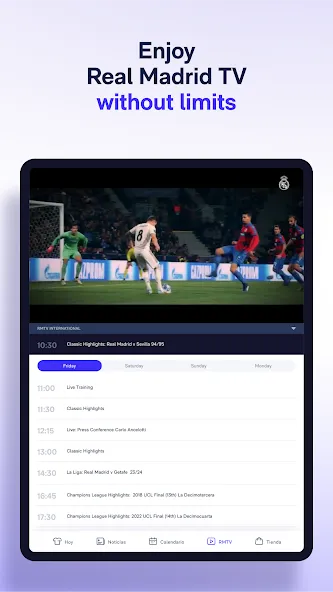 Real Madrid screenshot 14