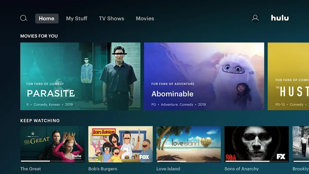 Hulu for Android TV screenshot 5