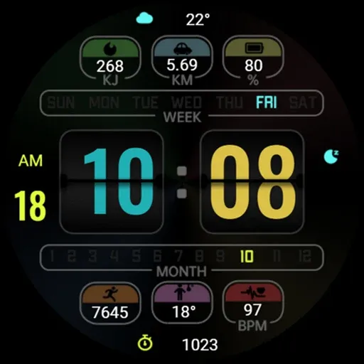 Page Turning Info ZKin Watch screenshot 7