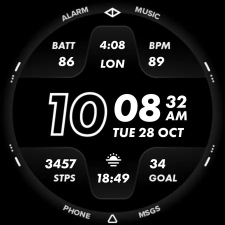 Stratos: Digital Watch Face screenshot 25