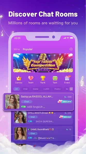 OyeLite - Shorts & VoiceChat screenshot 3