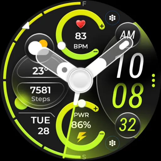 OMG 339 Hybrid Watch Face screenshot 29