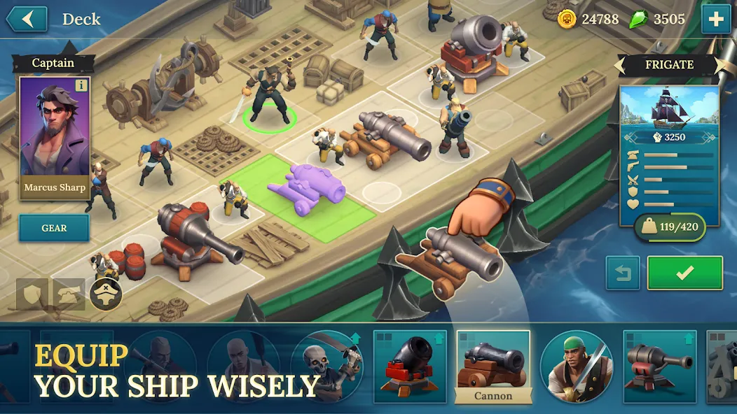 Pirate Ships・Build and Fight screenshot 2
