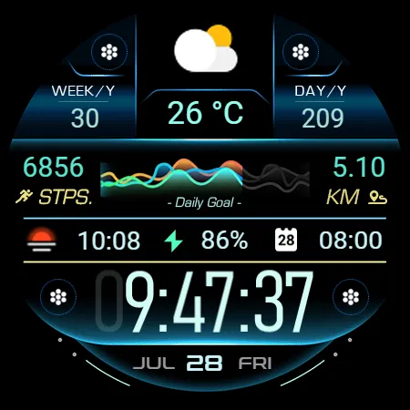 Health Tracking - Km/Mi - RE28 screenshot 15