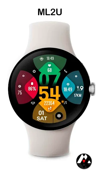 ML2U 188 Watch Face screenshot 5