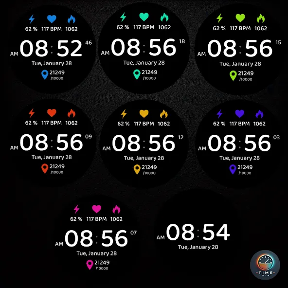 Power Tracker Watch Face screenshot 3