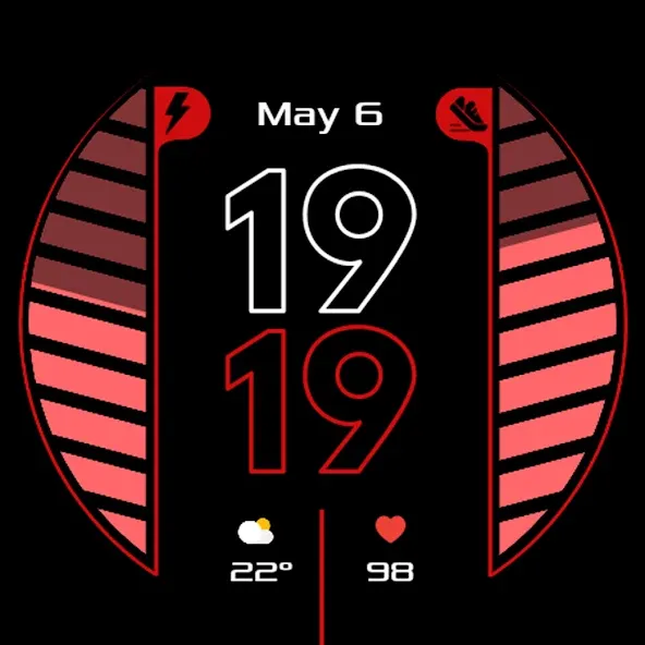 CLD M002 Watch Face for WearOS screenshot 20