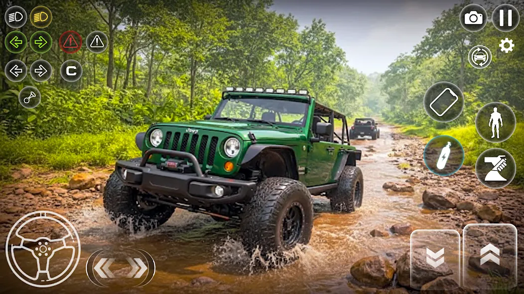 SUV Jeep Driving 4x4 Jeep Game screenshot 3