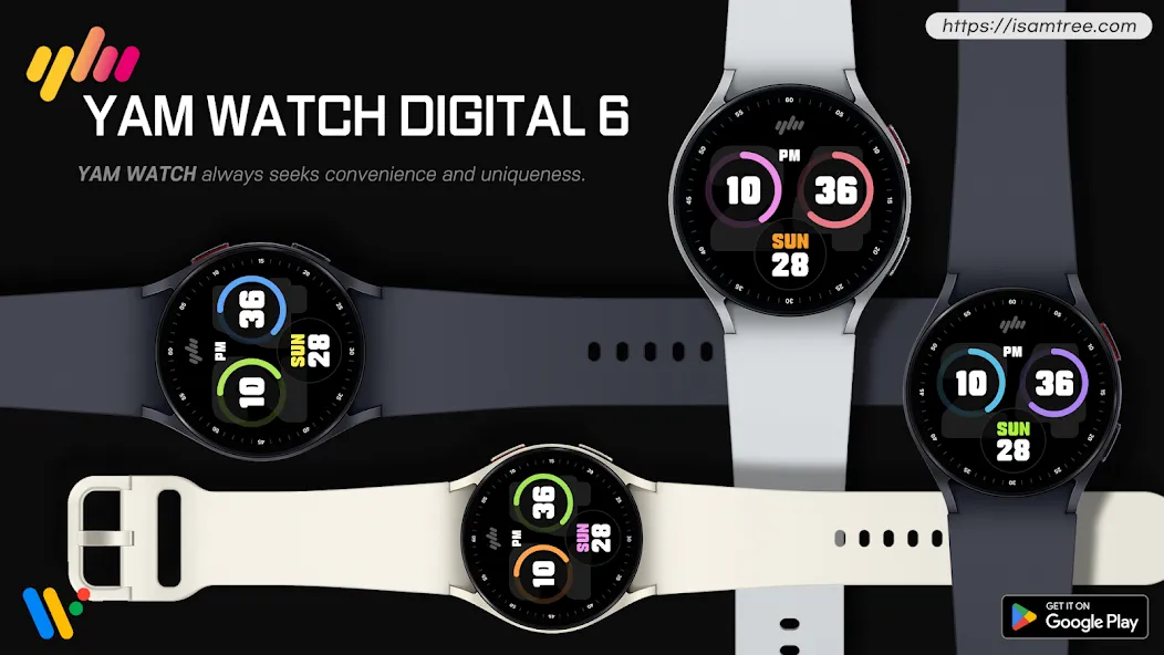 YamWatch Digital 6 screenshot 1