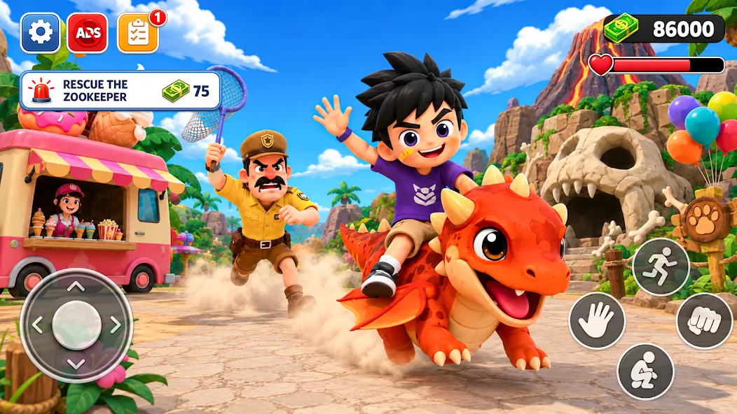 Zoo Chaos: Animal Pranks screenshot 2