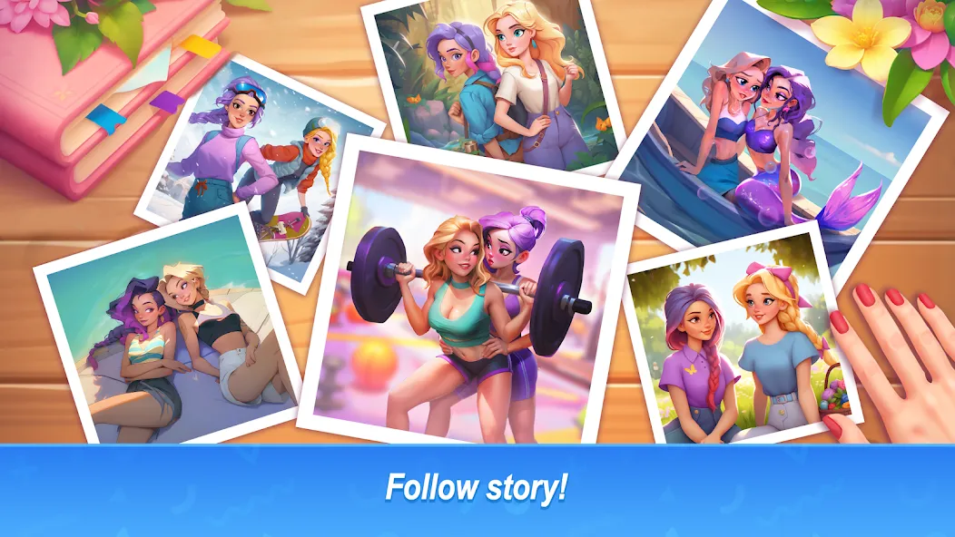 Merge Family: House merge game screenshot 1