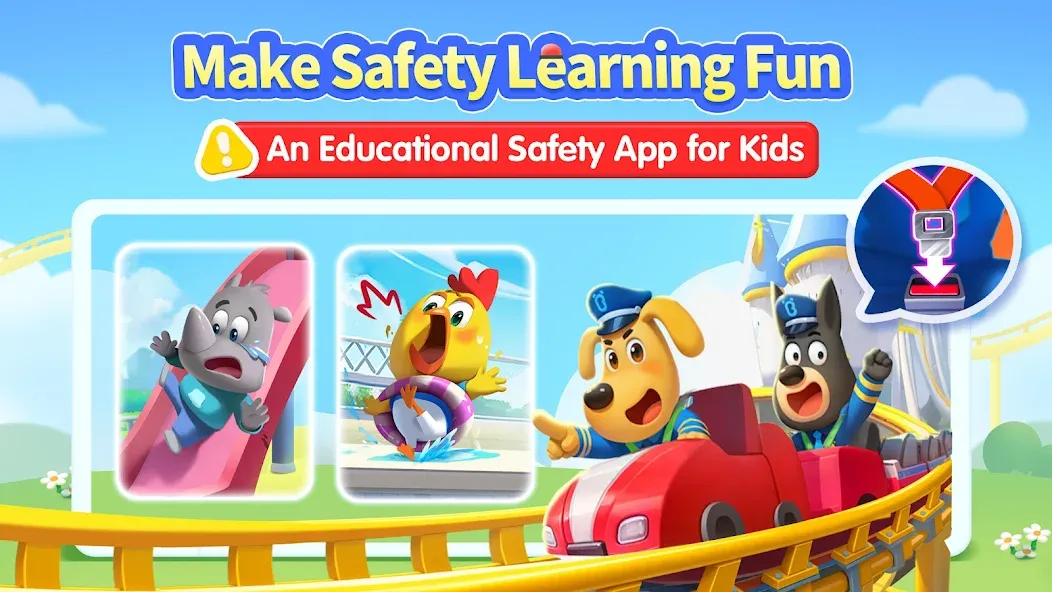Sheriff Labrador Safety Games screenshot 3