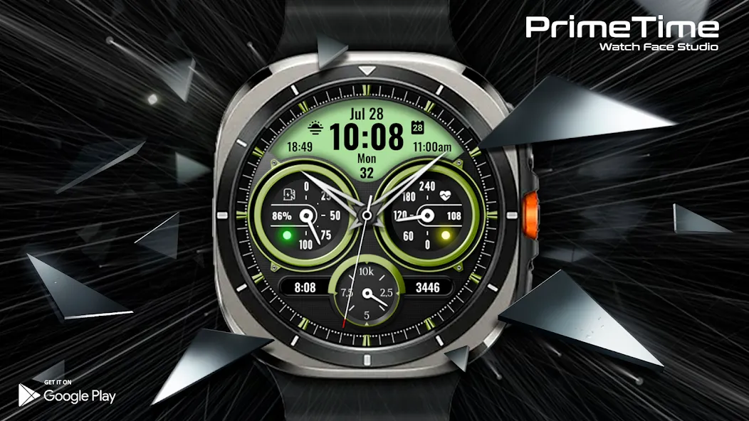 PT12 Hybrid Watch Face screenshot 29