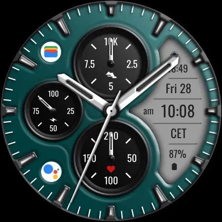 DADAM100: Hybrid Watch Face screenshot 22