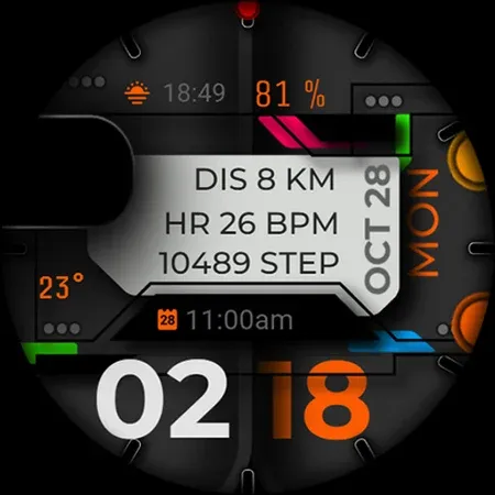 Watch Face H9 screenshot 12