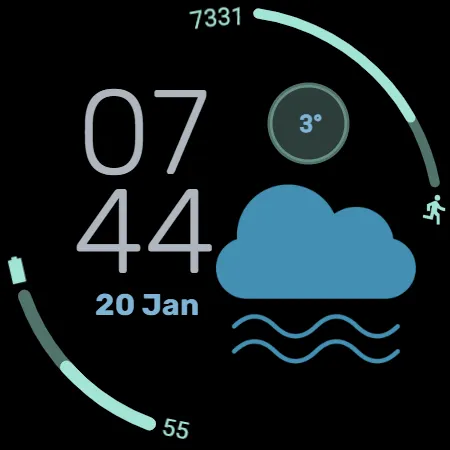 Weather 2 Watch face screenshot 28