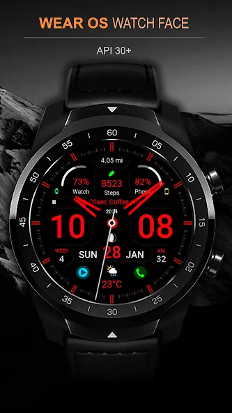 WFP 320 Hybrid watch face screenshot 7