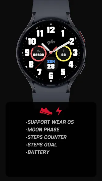 YamWatch Analog 6 screenshot 2