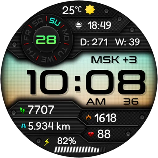 NUVELARO CTS59 Watch face screenshot 22