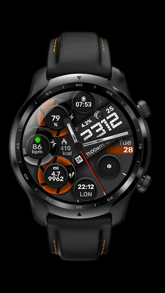 Digital Watch Face CUE097 screenshot 6