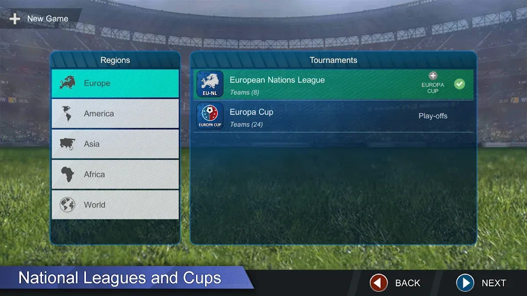 Pro League Soccer screenshot 7