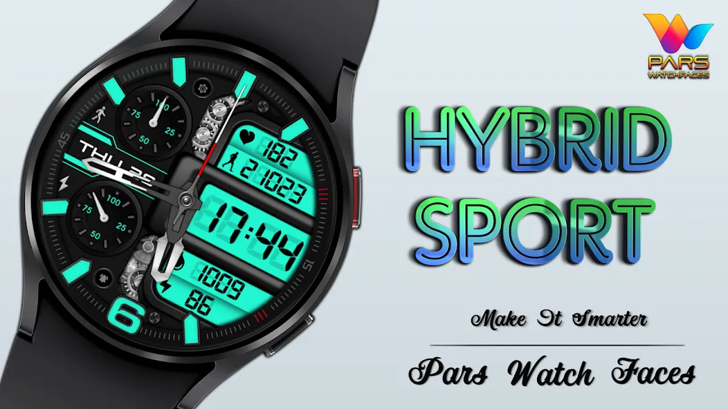 Hybrid Sport Watch Face screenshot 7