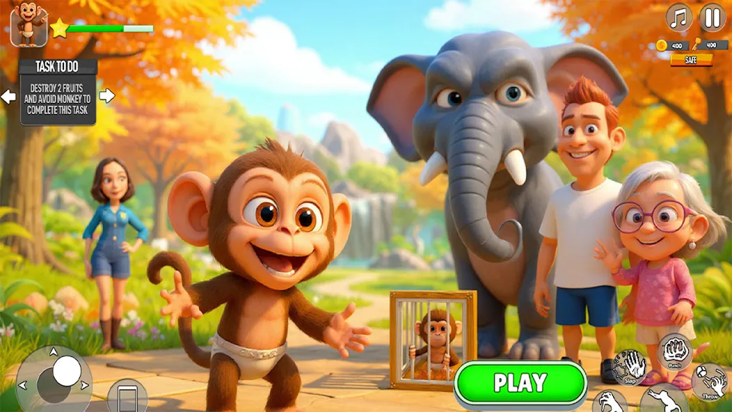 Pranks Monkey Animal Simulator screenshot 4
