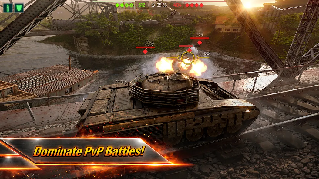 Tank Force: War Tanks Games screenshot 2
