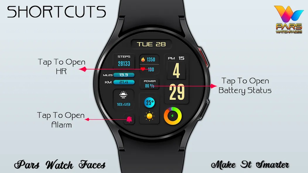 Vega Digital Watch Face screenshot 6
