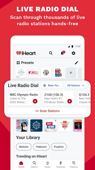 iHeart: Music, Radio, Podcasts screenshot 4