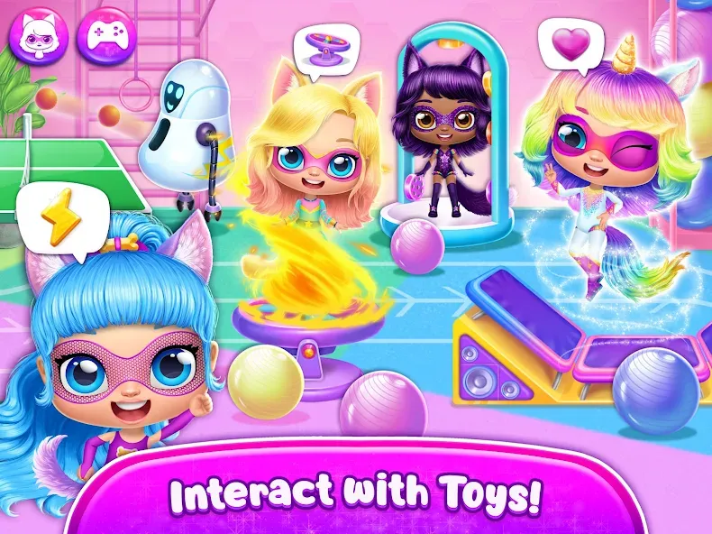 Power Girls - Fantastic Heroes screenshot 12