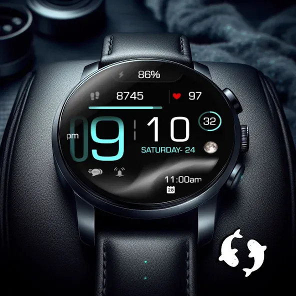 Black Stylish Aurora Lights 65 screenshot 5