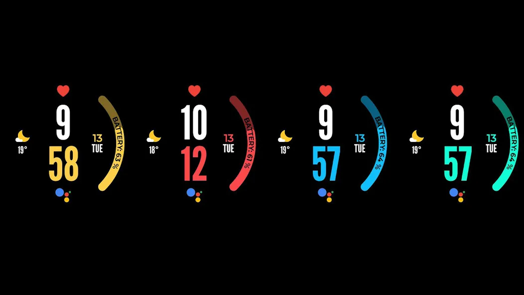 Night 49 - watch face screenshot 16