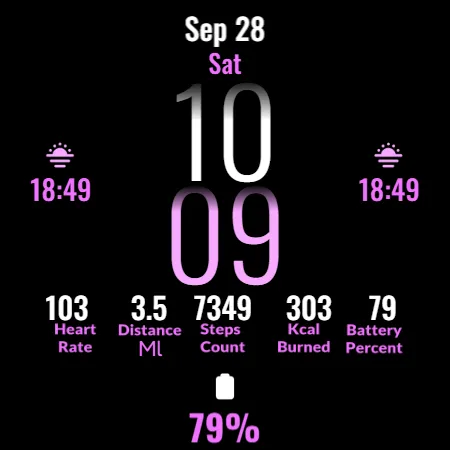 CC Clean 11 Watch Face screenshot 9