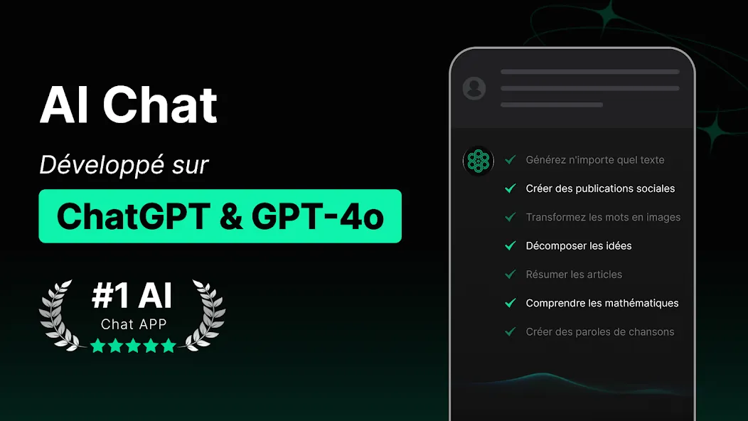 Chat AI: Discutez Avec Bot AI screenshot 1