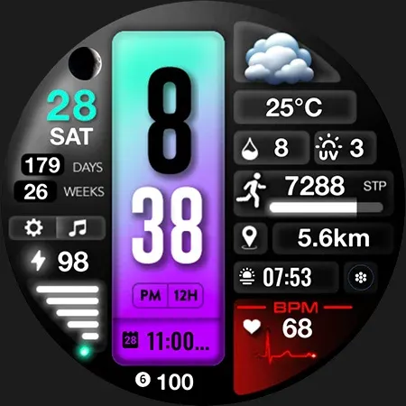 ML2U 268 Watch Face screenshot 27