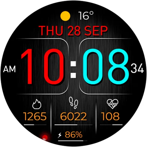 Digital DIGR URX07 Watch face screenshot 15