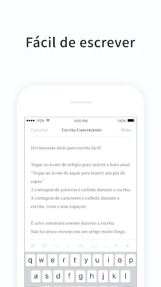 PenCake: notas simples, diário screenshot 4