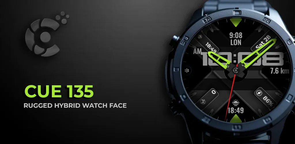 Hybrid Watch Face CUE135 screenshot 6