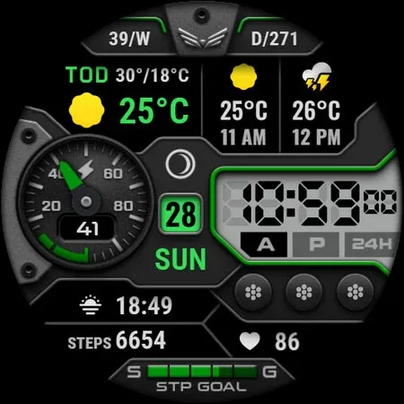 Ballozi NEXO - Digital Face screenshot 11