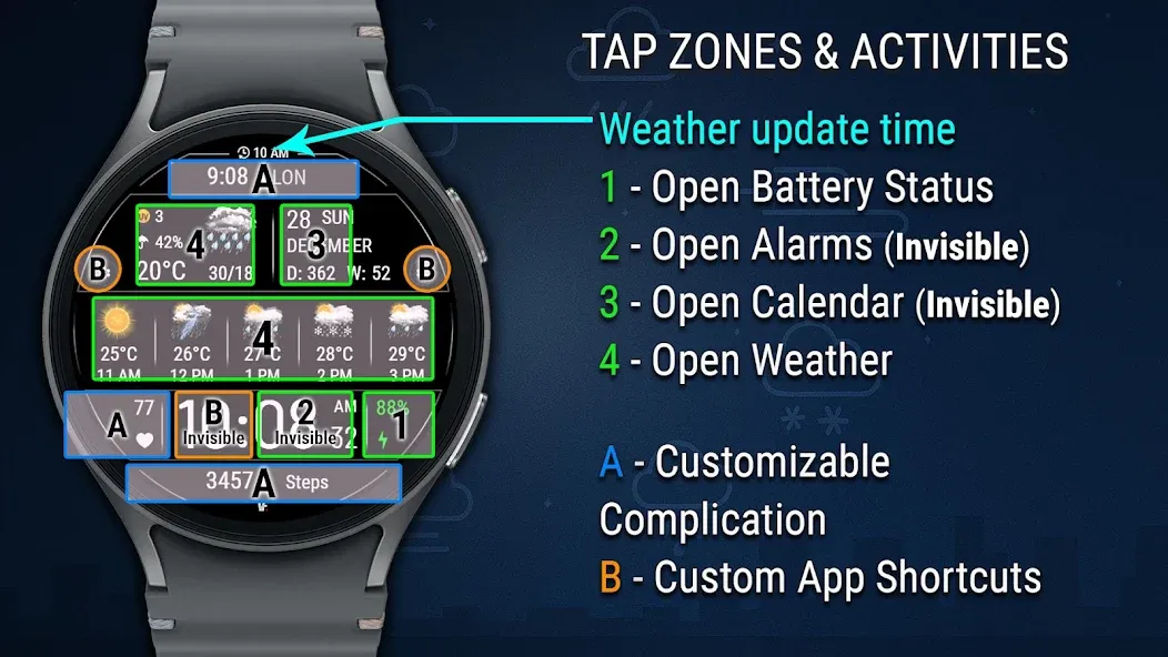 VF02 Weather Inform Watch Face screenshot 6