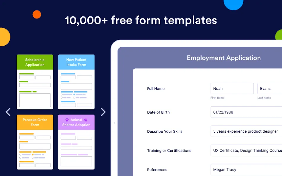 Jotform - Form, Sign & Survey screenshot 11